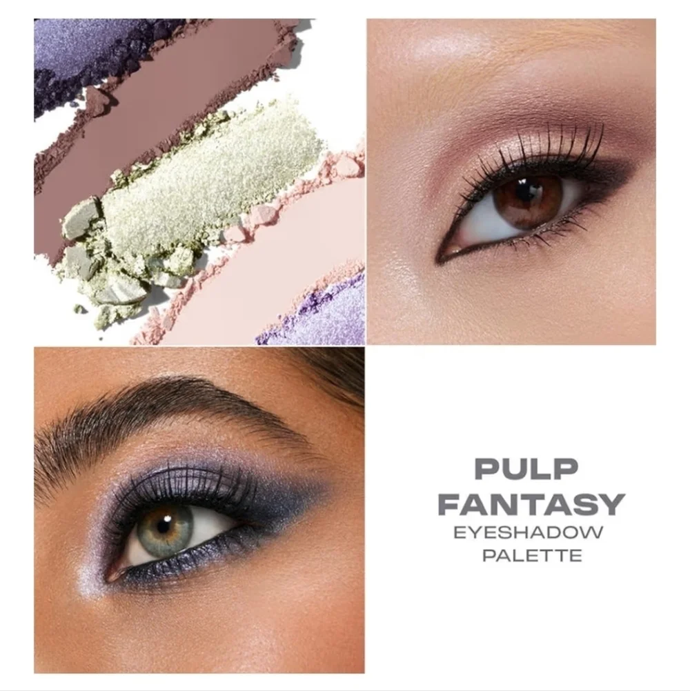 Morphe Pulp Fantasy Artistry Palette - Foil-Effect Eyeshadow Palette with Matte,